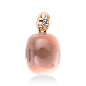 Anhänger 18 kt RG, mit Öse