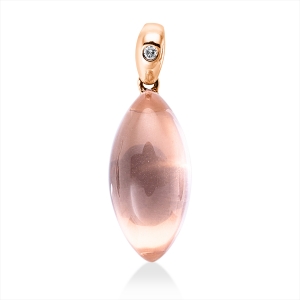 Anhänger 14 kt RG, mit Öse