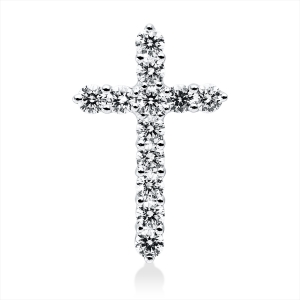 Anhänger 18 kt WG Kreuz