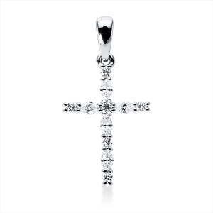 Anhänger 18 kt WG Kreuz