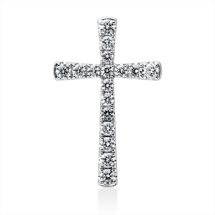 Anhänger 18 kt WG Kreuz