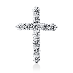 Anhänger 18 kt WG Kreuz