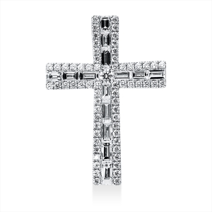 Anhänger 18 kt WG Kreuz