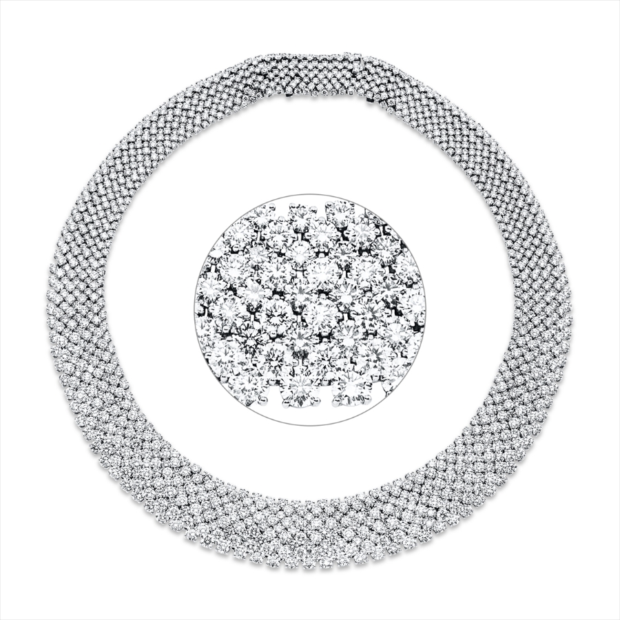Collier 18 kt RG
