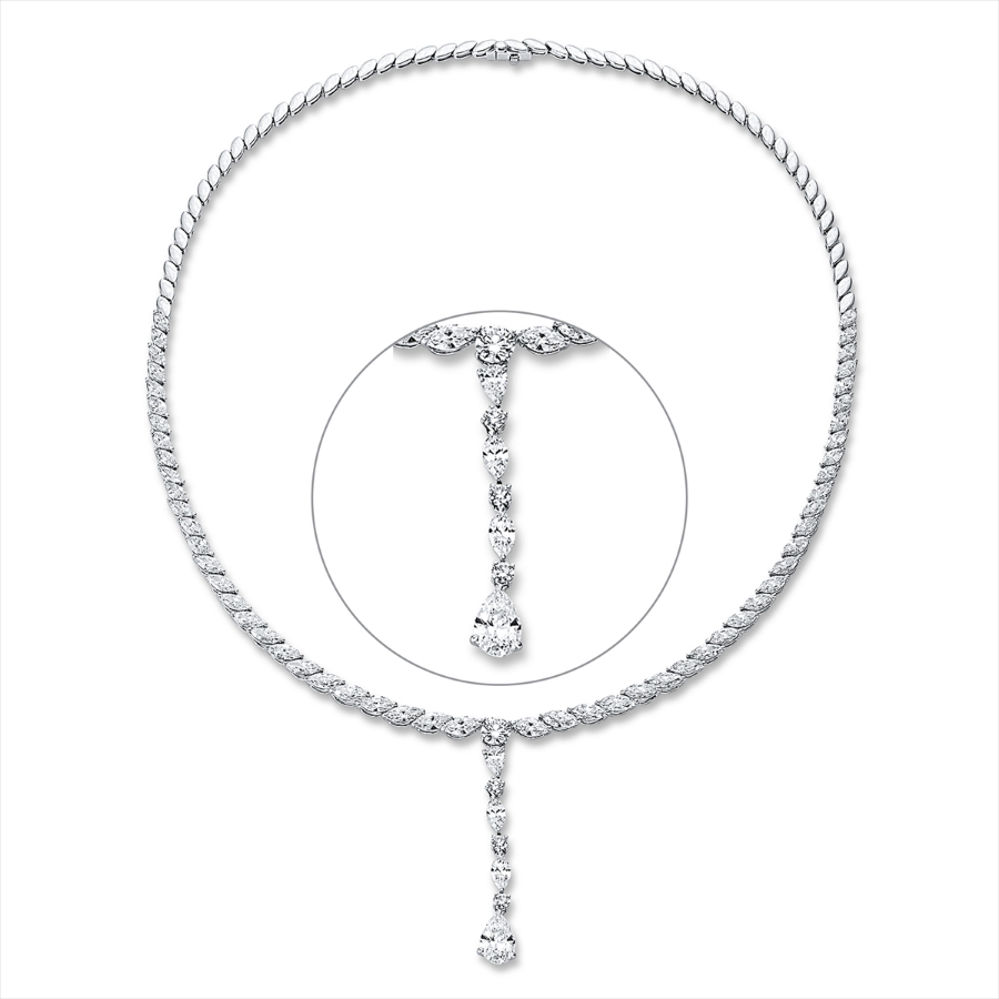 Collier 18 kt WG