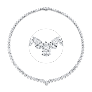 Collier 18 kt WG