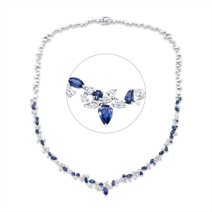 Collier 18 kt WG