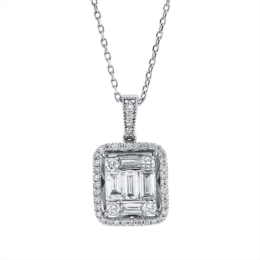 Collier 14 kt WG