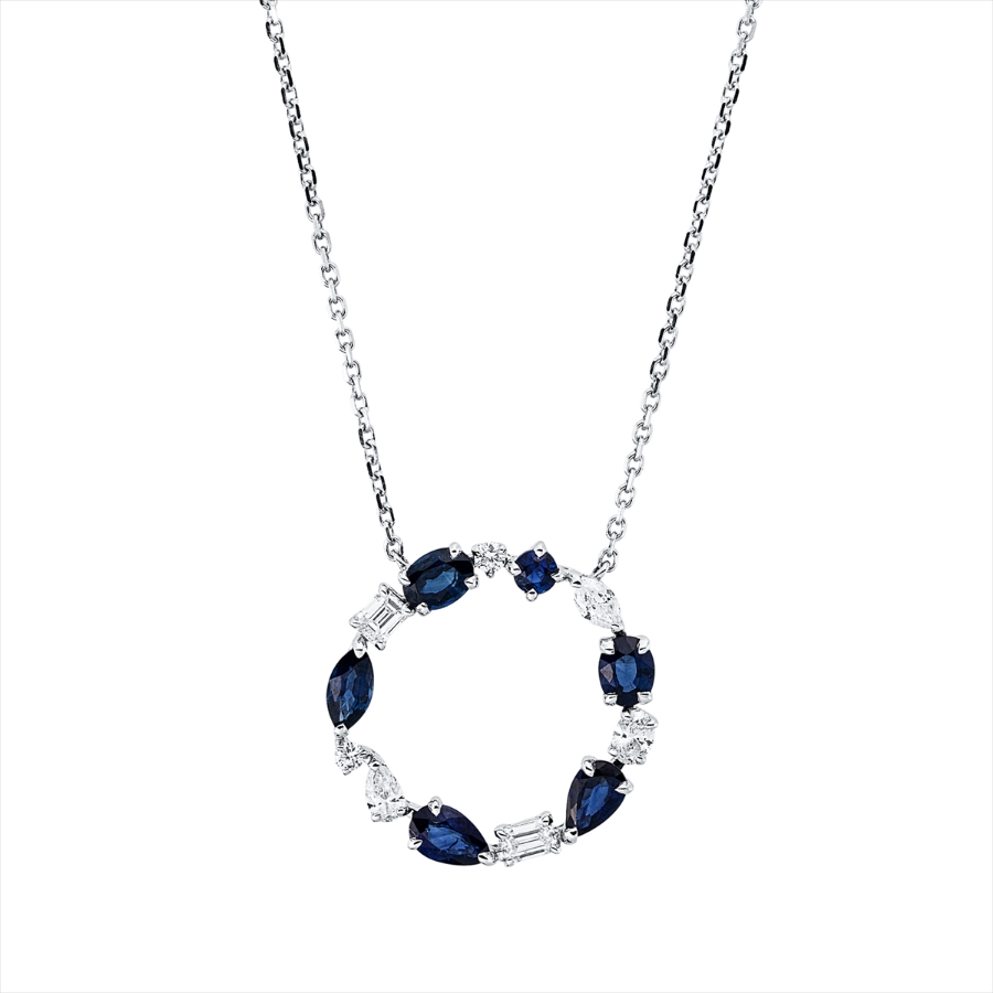 Collier 18 kt WG
