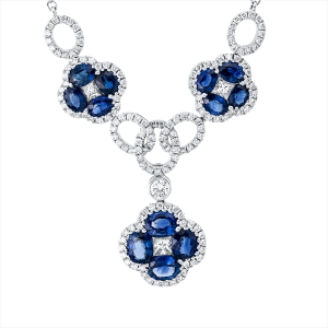 Collier 18 kt WG