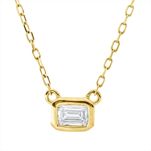 Collier Zarge 18 kt GG, mit ZÖ 40 cm + 42,5 cm