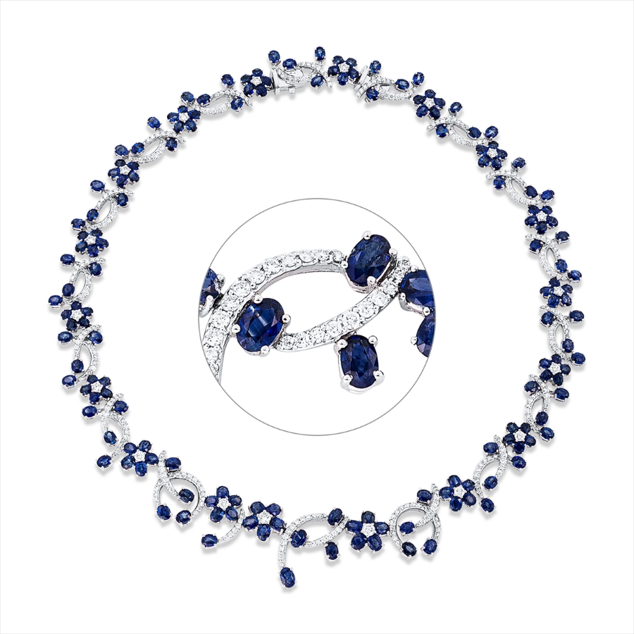 Collier 18 kt WG