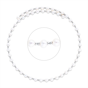 Collier  18kt Weißgold Choker mit 0,00ct Diamanten