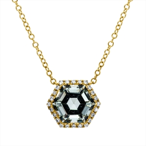 Collier 18 kt GG, mit ZÖ 40,6 cm