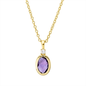 Collier 18 kt GG, mit ZÖ 40 cm, 42,5cm