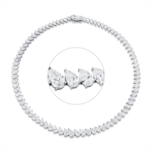 Collier 18 kt WG