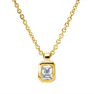 Collier Zarge 18 kt GG, mit ZÖ 42 cm
