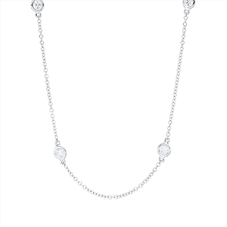 Collier Zarge 18 kt WG