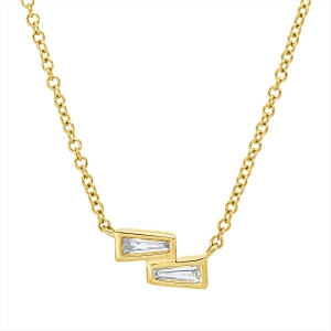 Collier 18 kt GG, mit ZÖ 39,3+40,6+42 cm