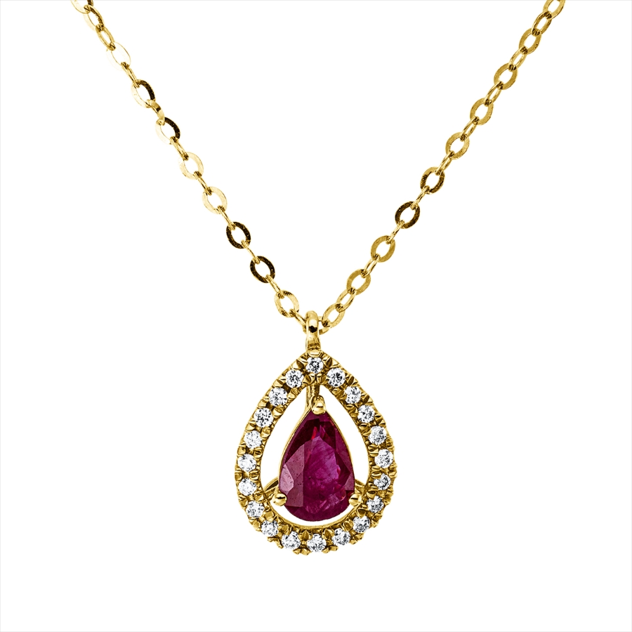 Collier 18 kt GG, mit ZÖ 40 cm + 43 cm