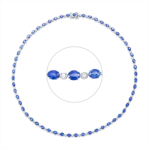 Collier 18 kt WG