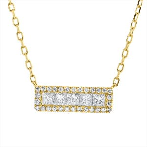 Collier 18 kt GG, mit ZÖ 40.6cm,43.2cm