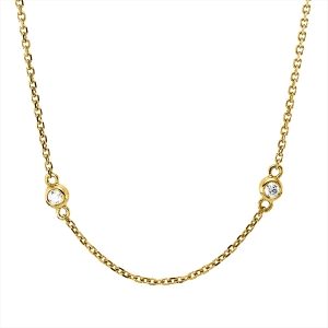 Collier Zarge 18 kt GG