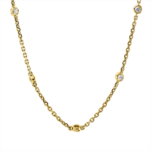 Collier Zarge 18 kt GG