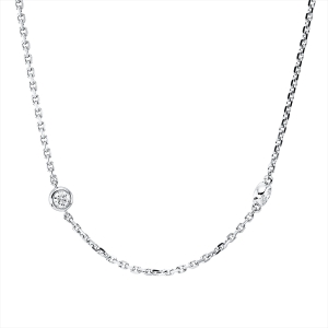 Collier Zarge 18 kt WG