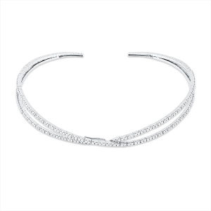 Collier 18 kt WG, choker