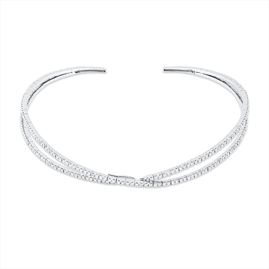 Collier 18 kt WG, choker