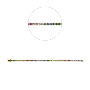 Armband 18 kt GG