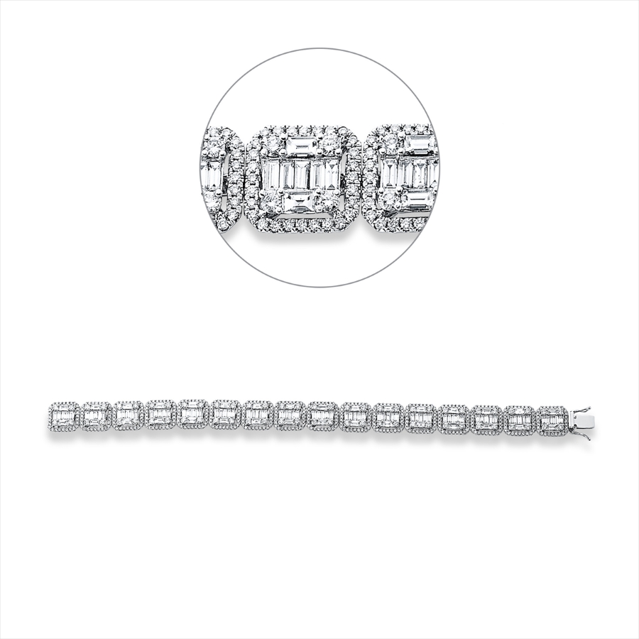 Armband 18 kt WG