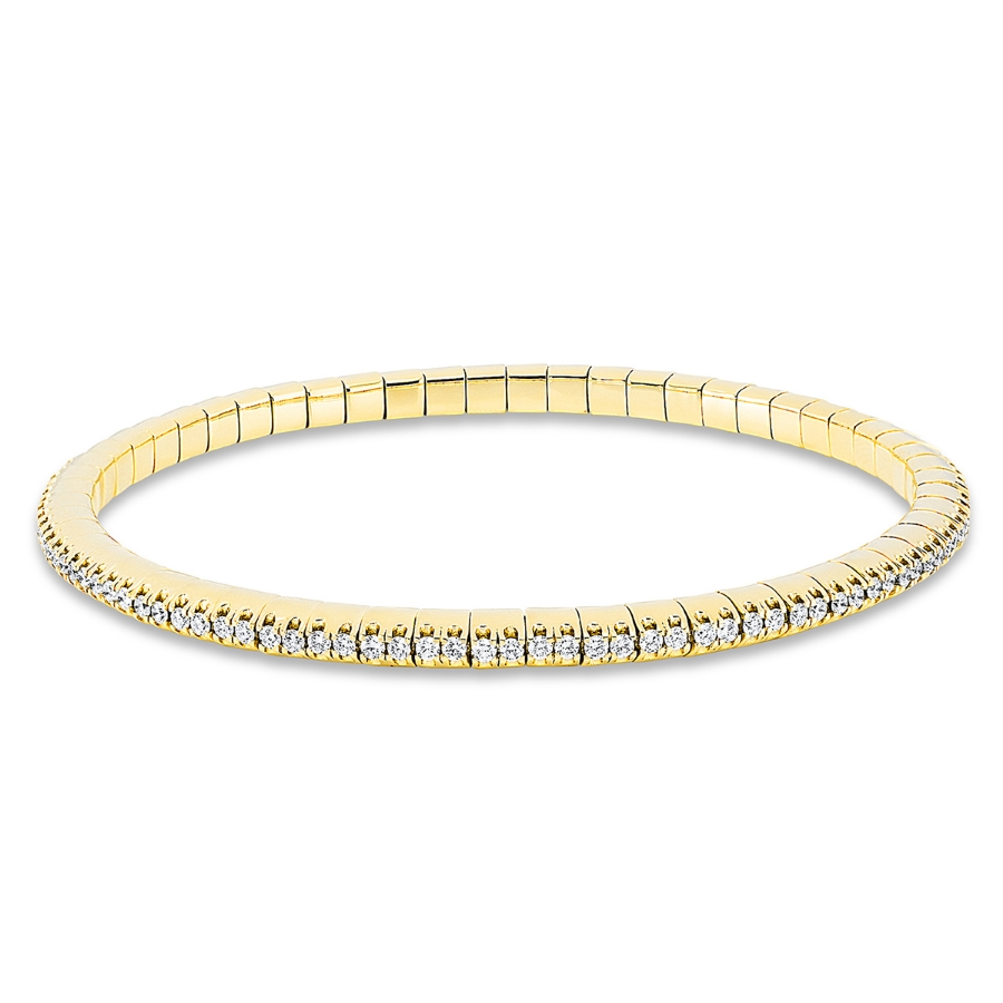 Armband 18 kt GG, Flex-Band, variabel