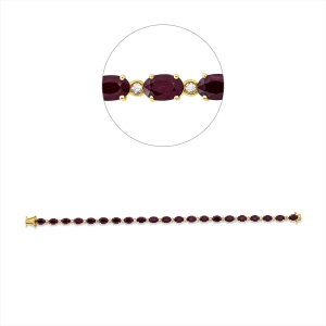Armband 18 kt GG