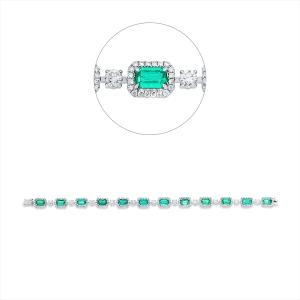 Armband 18 kt WG, IGI61J3409423