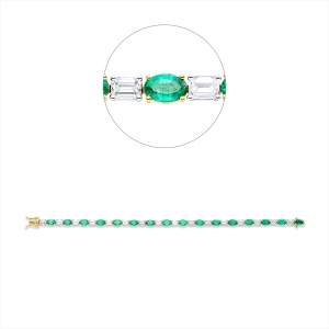 Armband 18 kt GP
