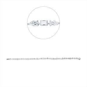 Armband 18 kt WG