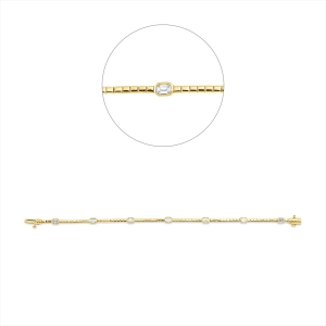 Armband Zarge 18 kt GG