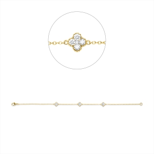 Armband 18 kt GG