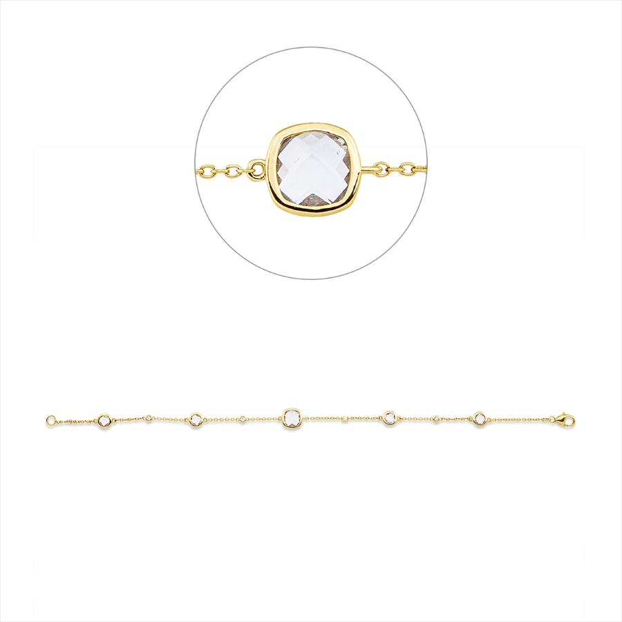 Armband 18 kt GG