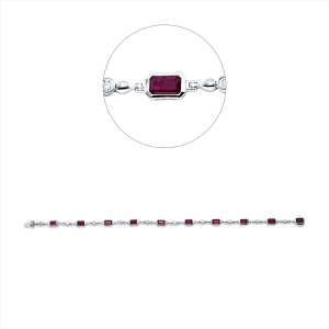 Armband Zarge 18 kt WG