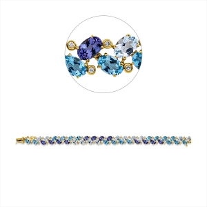 Armband 18 kt GG