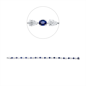Armband 18 kt WG