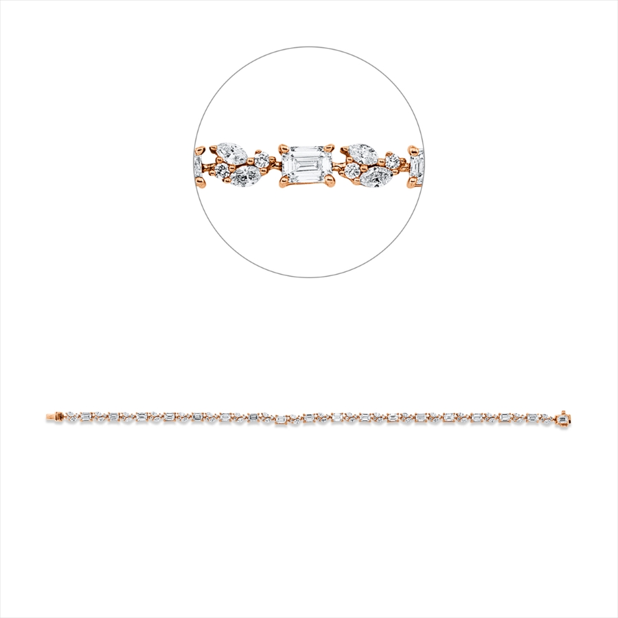 Armband 18 kt RG