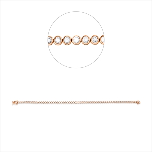 Armband 18 kt RG