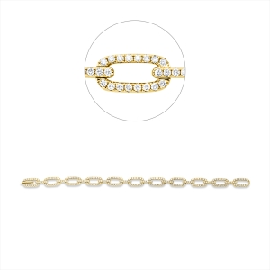 Armband 18 kt GG