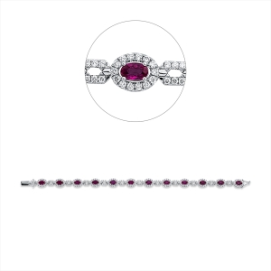 Armband 18 kt WG