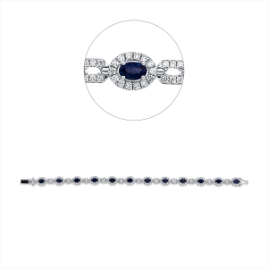 Armband 18 kt WG