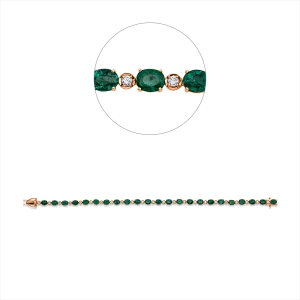 Armband 18 kt RG